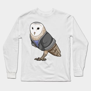 Owl as Secretary Long Sleeve T-Shirt